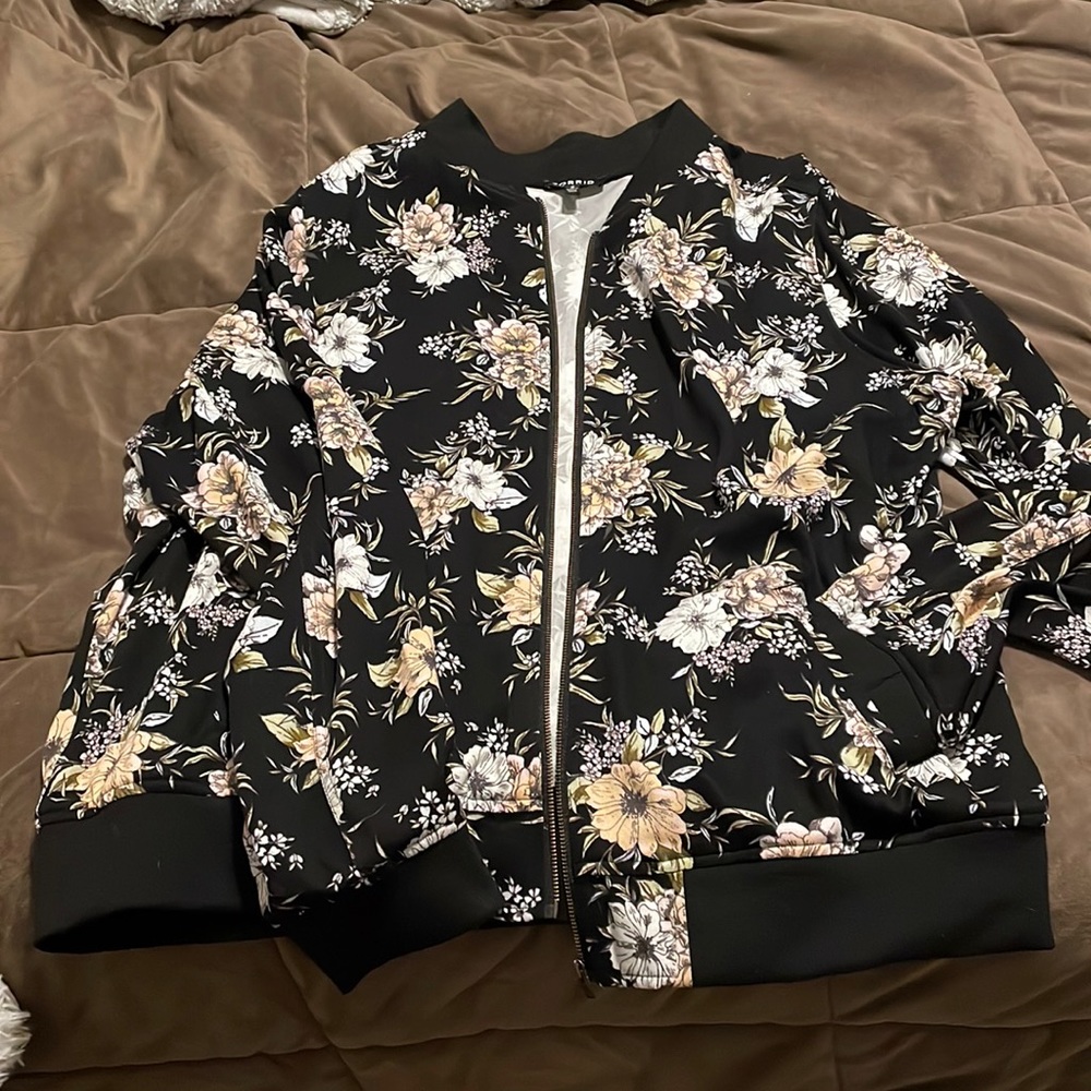 Torrid size 2 floral jacket